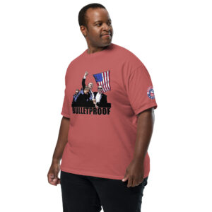 BULLETPROOF TRUMP SHIRT - Unisex garment-dyed heavyweight t-shirt