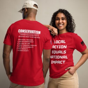 LOCAL ACTION EQUALS NATIONAL IMPACT SHIRT